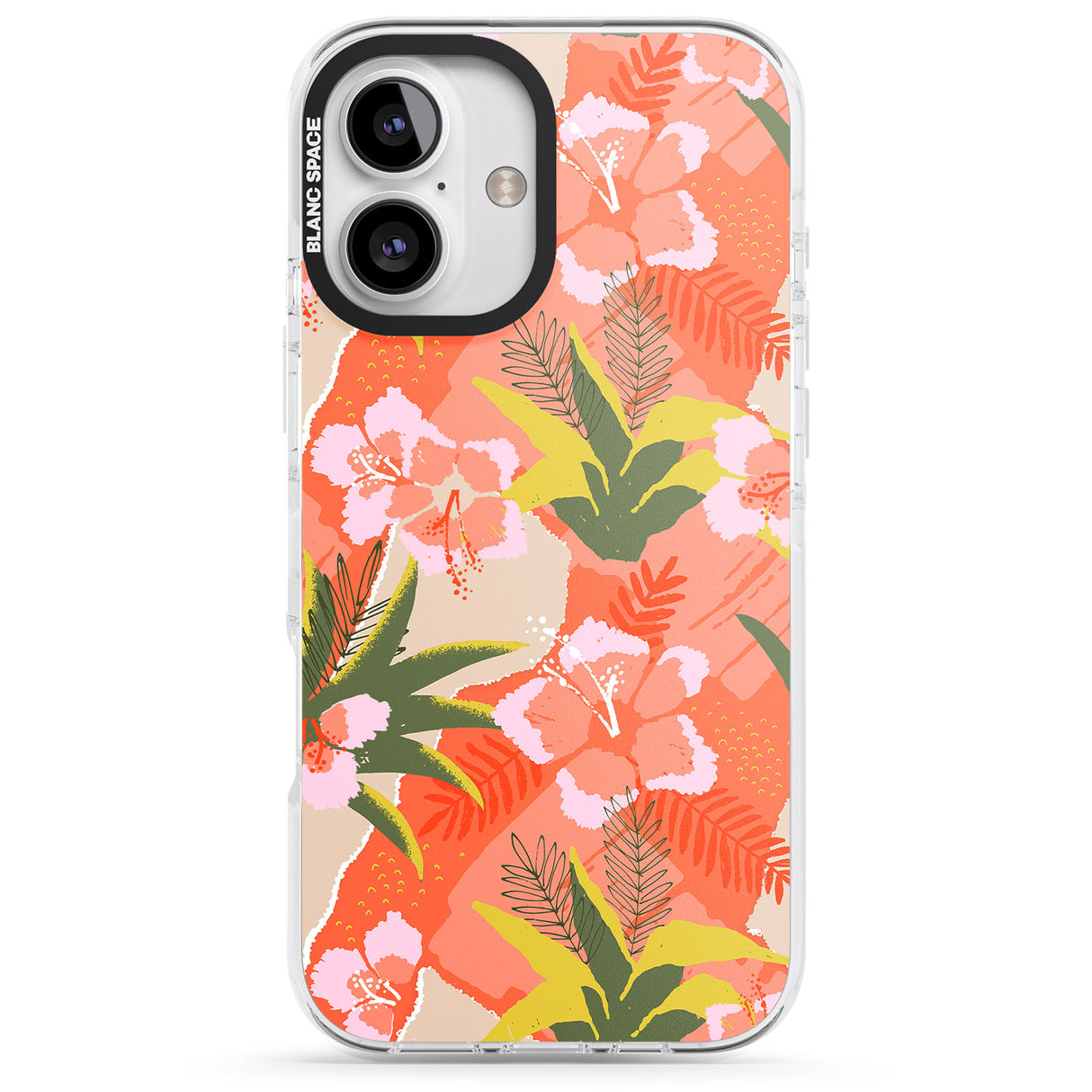 Hawaiian Flowers Abstract Pattern