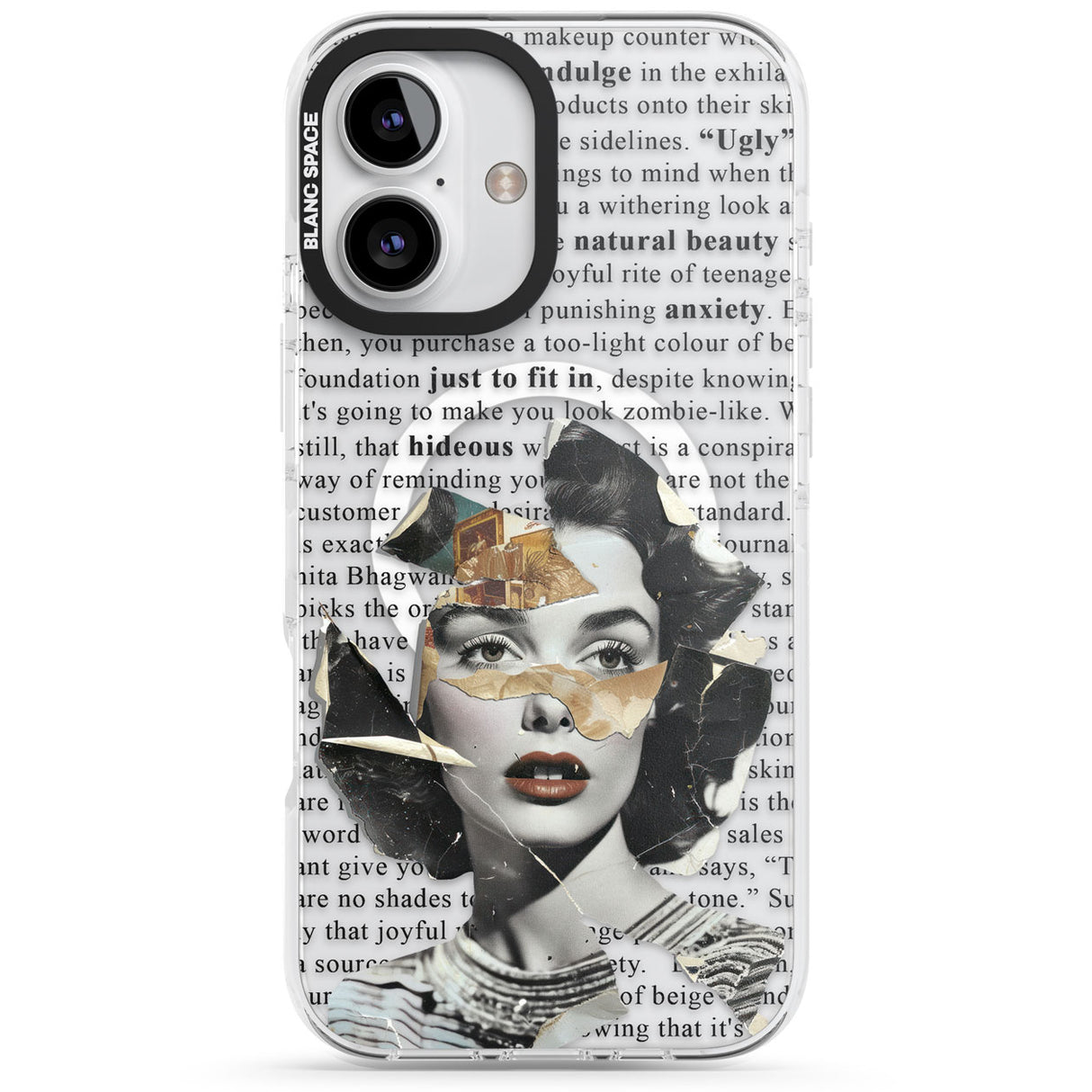 Beauty is Within Impact Magsafe Phone Case for iPhone 16, iPhone 16 Plus