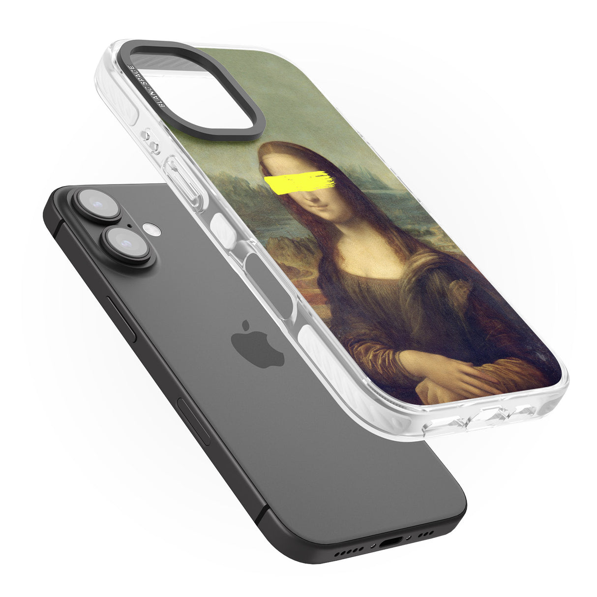 iPhone 16 Pro Max VANDALED MONA LISA Black Impact Phone Case