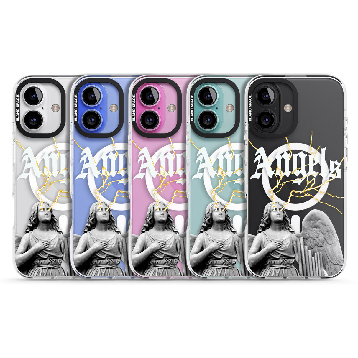 iPhone 16 Pro Max ANGELS Black Impact Phone Case