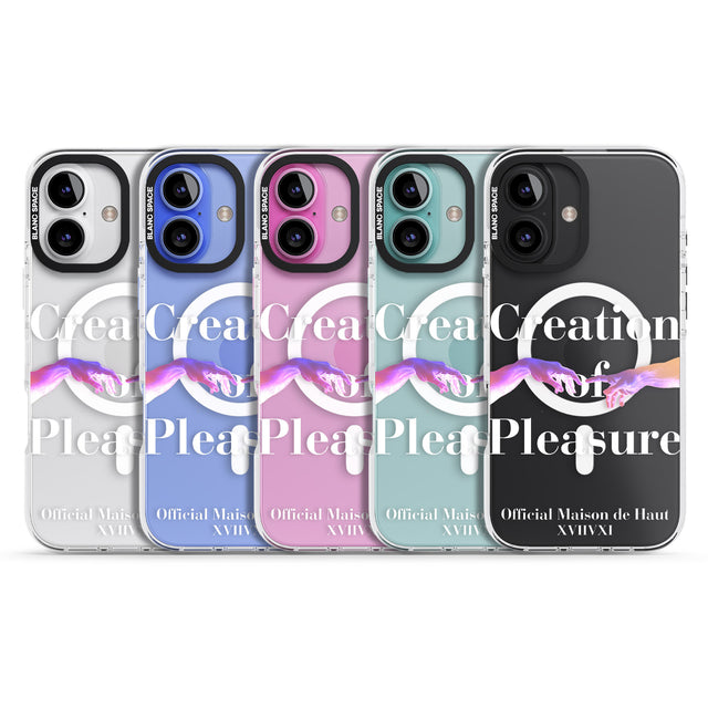 iPhone 16 Pro Max Creation of Pleasure Black Impact Phone Case