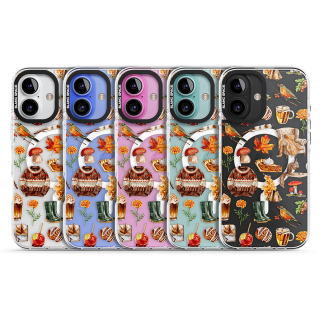 Cozy Autumn Aesthetic Impact Magsafe Phone Case for iPhone 16, iPhone 16 Plus