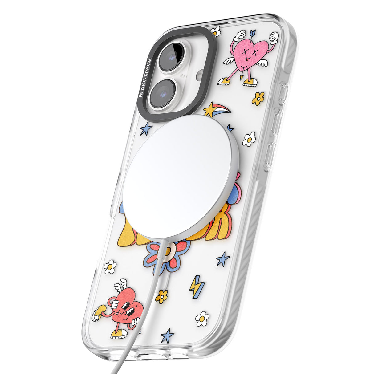 iPhone 16 Flower Power Clear Impact Phone Case