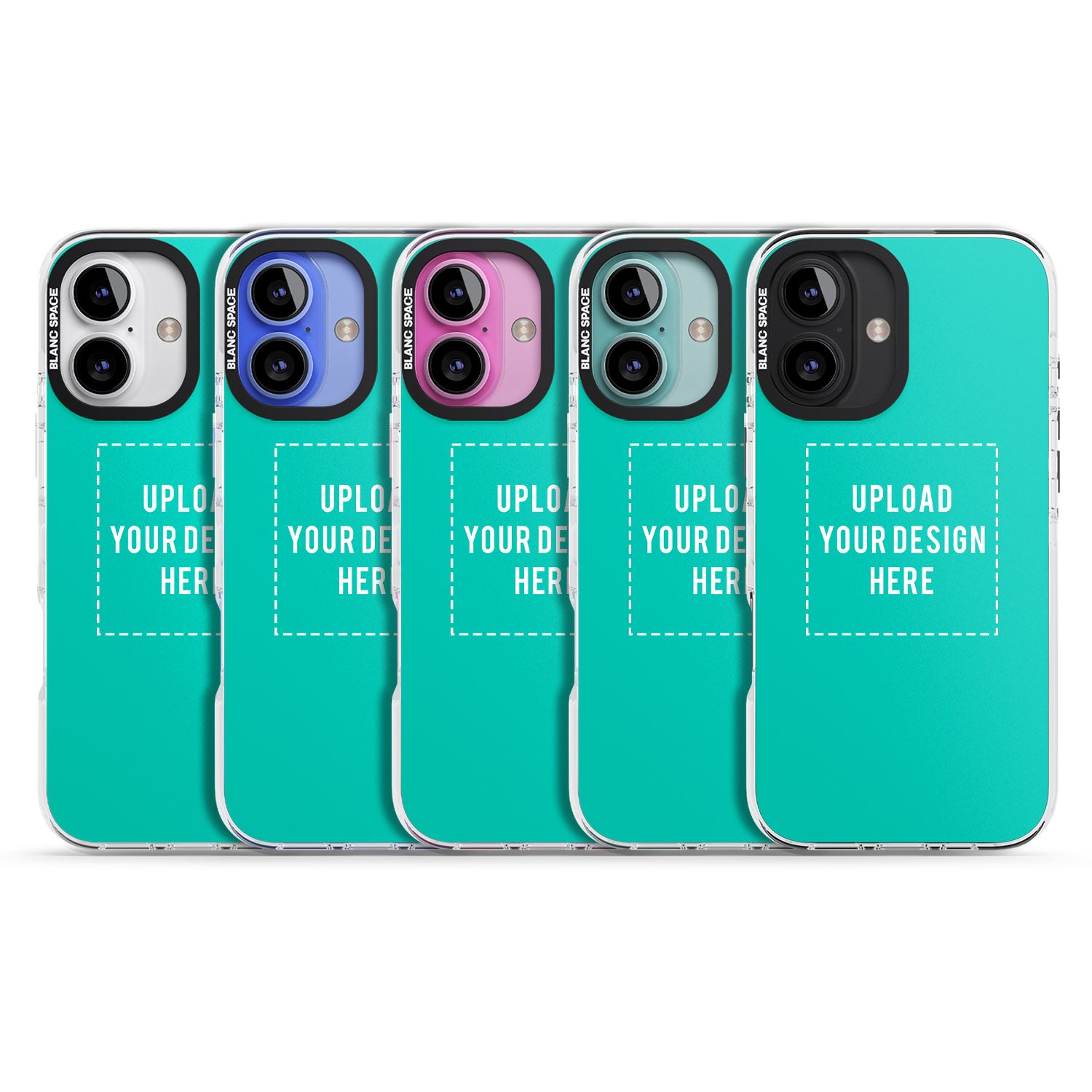 iPhone 16 Pro Max Personalise Your Own Design Black Impact Phone Case