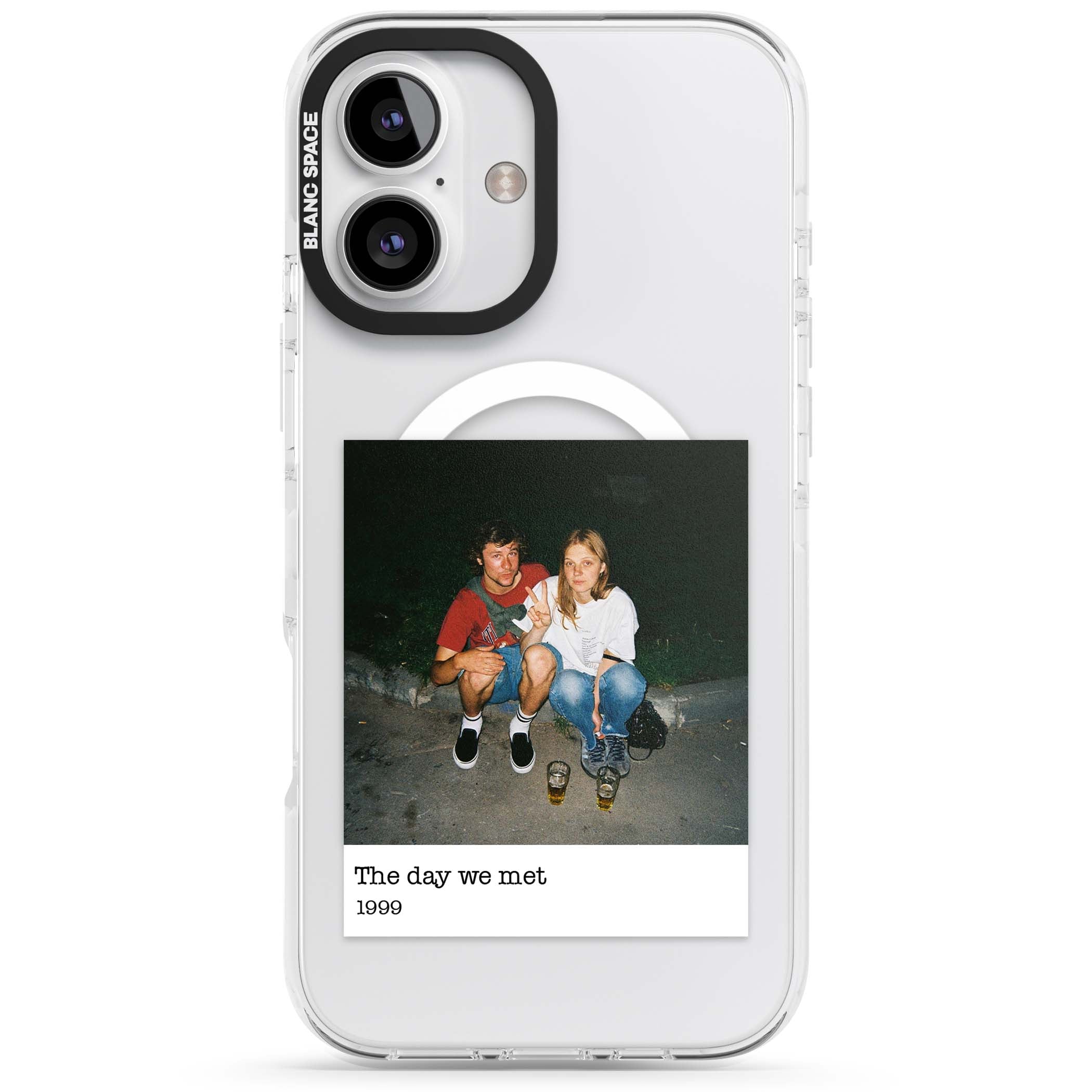 Photo Memory minimal iPhone case | Impact Magsafe case for iPhone 16, iPhone 16 Plus