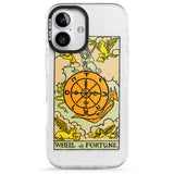 iPhone 16 Pro Max Personalised Wheel of Fortune Tarot Card - Colour Black Impact Phone Case