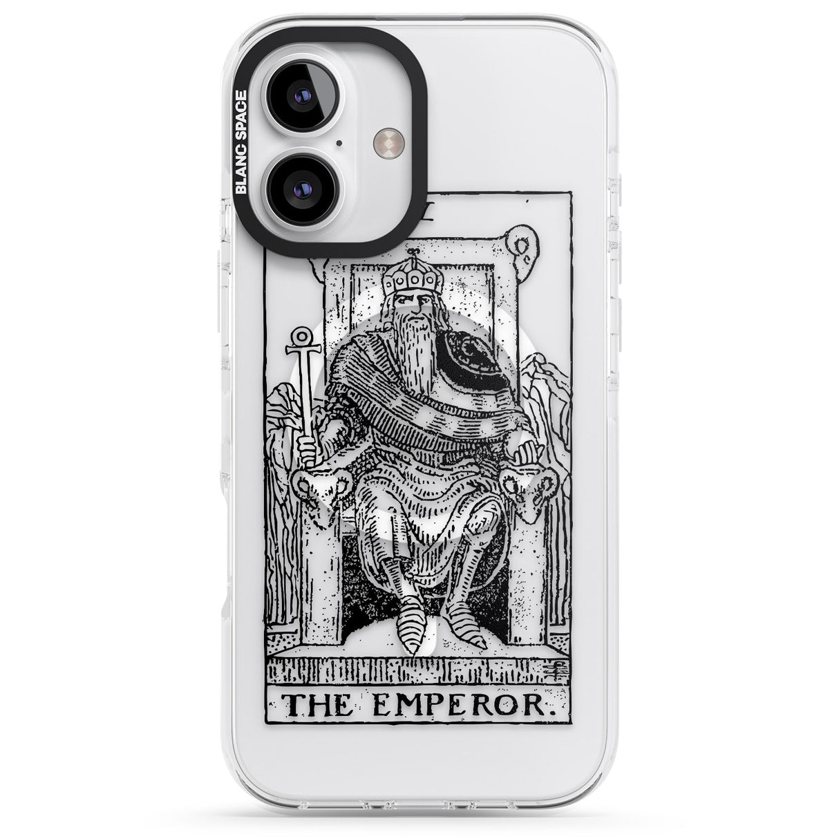 Personalised The Emperor Tarot Card - Transparent