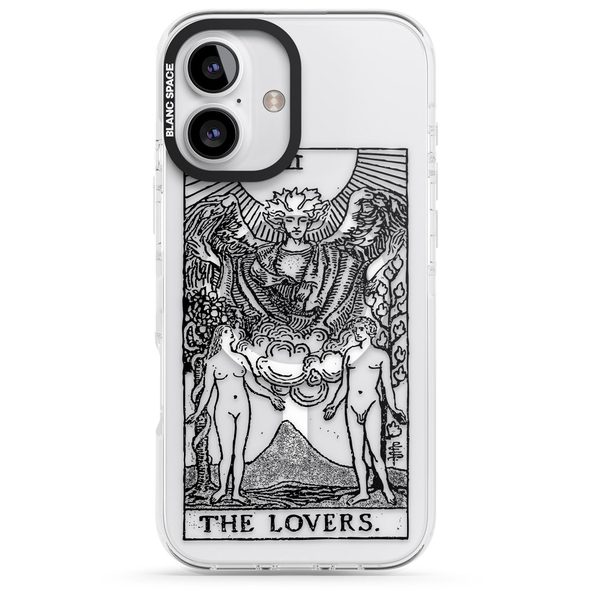 Personalised The Lovers Tarot Card - Transparent