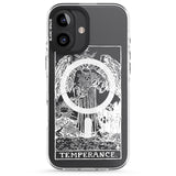 iPhone 16 Pro Max Personalised Temperance Tarot Card - White Transparent Black Impact Phone Case