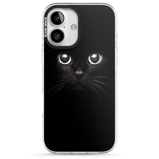 iPhone 16 Pro Max Black Cat Black Impact Phone Case