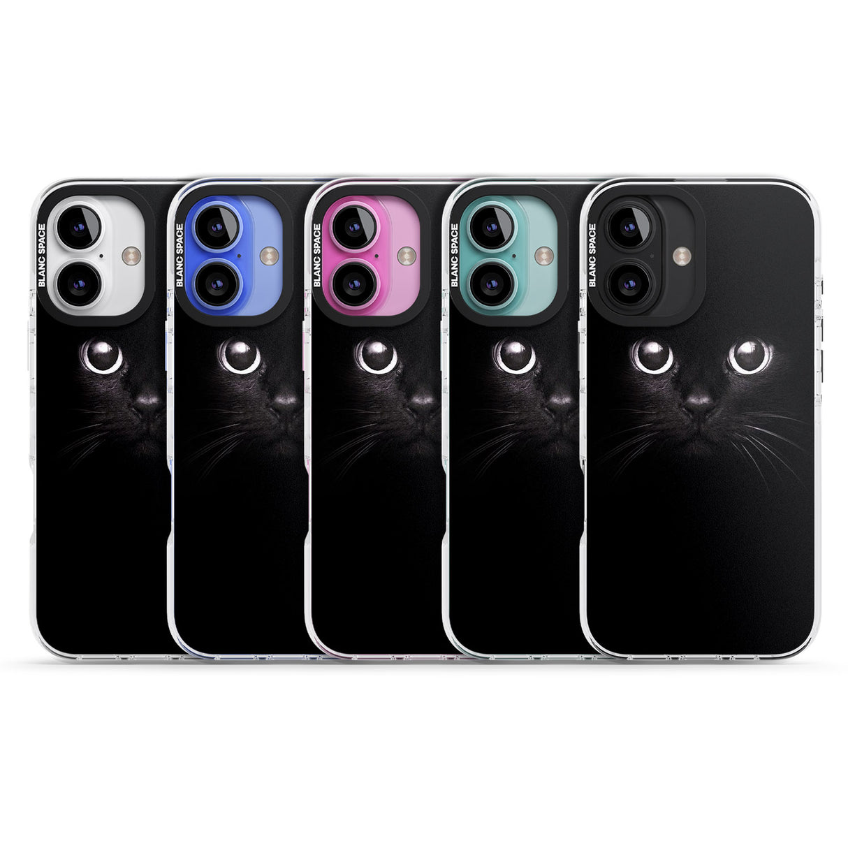 iPhone 16 Pro Max Black Cat Black Impact Phone Case