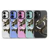 iPhone 16 Pro Max Large Black Dragon Black Impact Phone Case