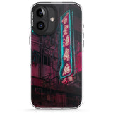 iPhone 16 Pro Max Large Kanji Sign - Neon Cities Photographs Black Impact Phone Case