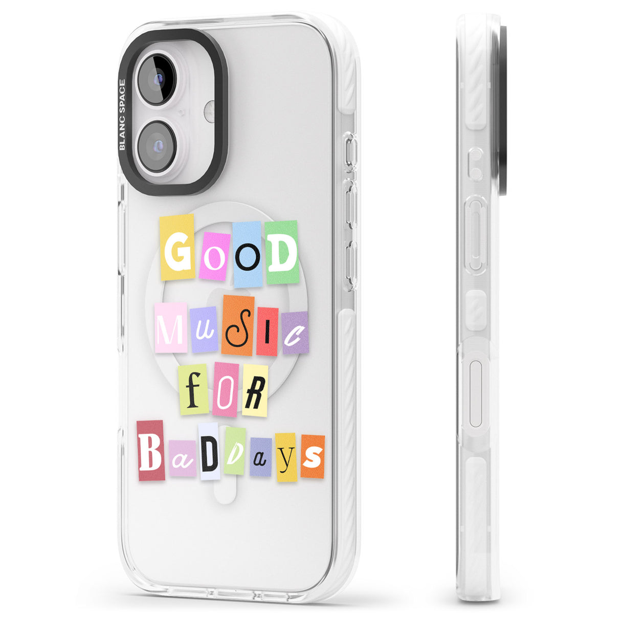 iPhone 16 Pro Max Good Music For Bad Days Black Impact Phone Case