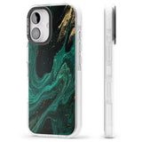 iPhone 16 Pro Max Emerald Lagoon Black Impact Phone Case