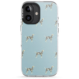 iPhone 16 Pro Max Dalmation Dog Pattern Black Impact Phone Case