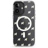 iPhone 16 Pro Max Bichon Frise Dog Pattern Clear Black Impact Phone Case