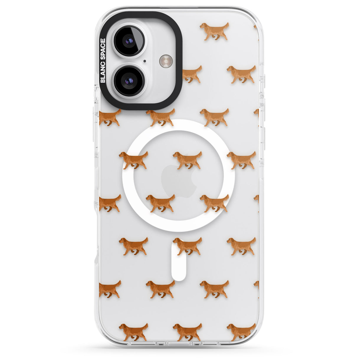 Golden Retriever Dog Pattern Clear