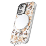 iPhone 16 Pro Max French Bulldog Watercolour Dog Pattern Black Impact Phone Case