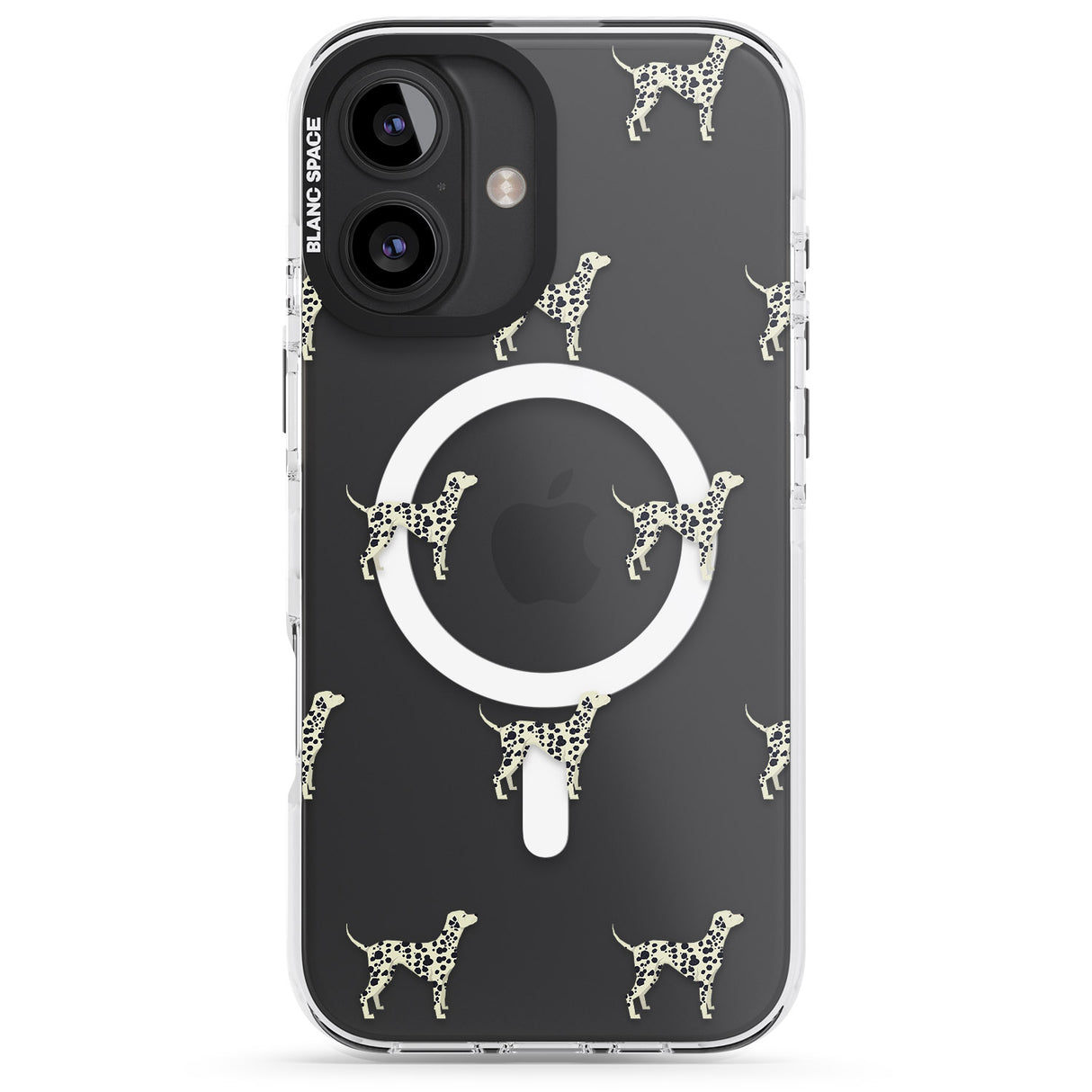 Dalmation Dog Pattern Clear