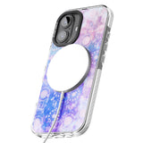 iPhone 16 Pro Max Dreamcatcher Pattern Galaxy Print Tie Dye Black Impact Phone Case