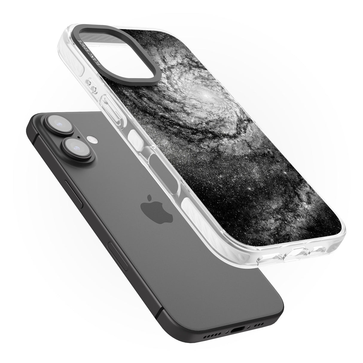 iPhone 16 Pro Max Night Sky Galaxies: Milky Way Galaxy Black Impact Phone Case