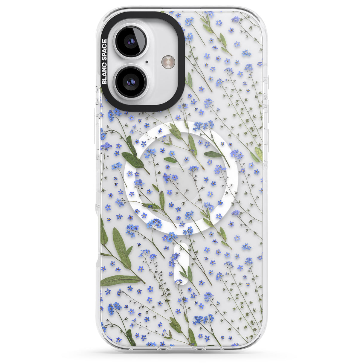 Blue Wild Flower Design