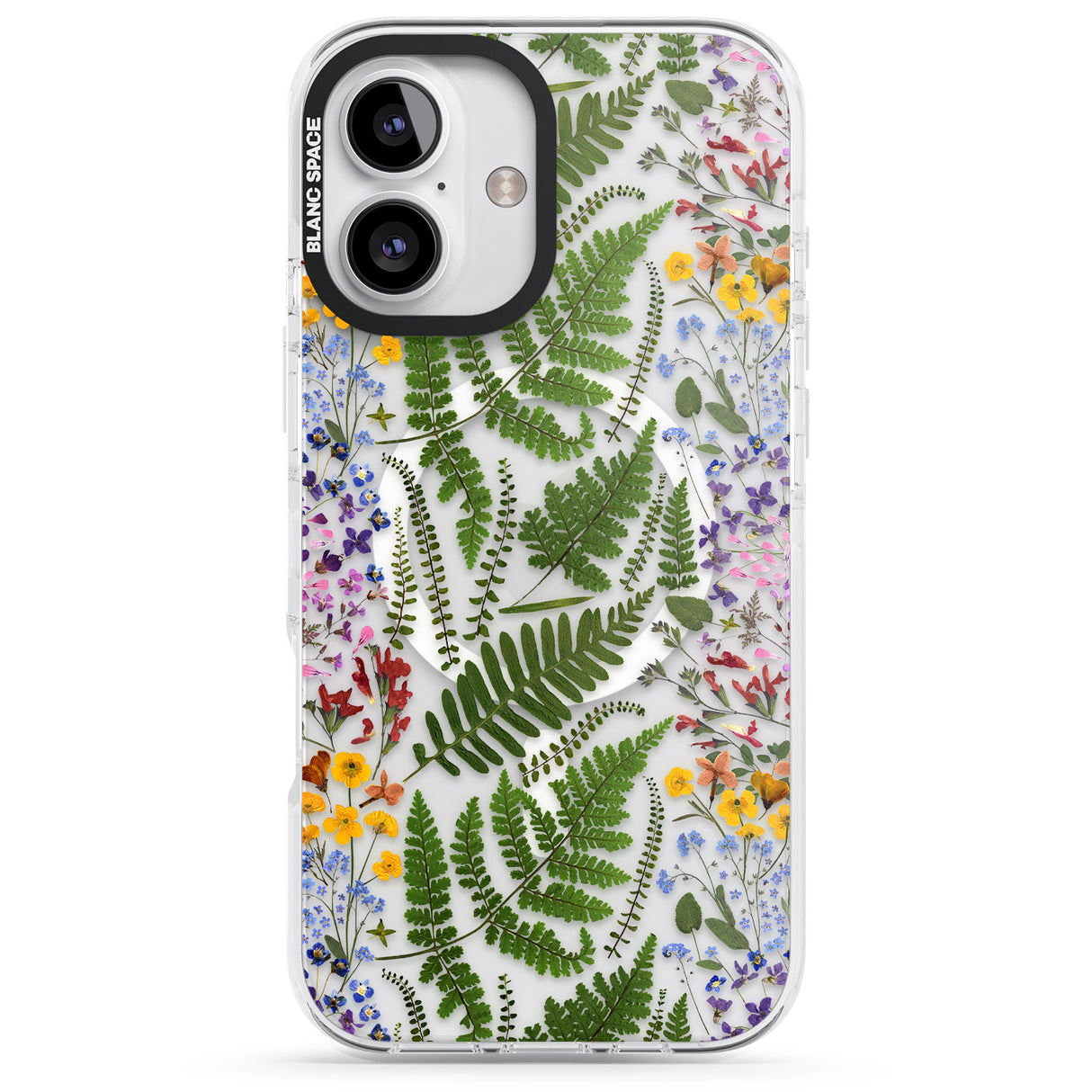 Busy Floral and Fern Design