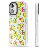 iPhone 16 Pro Max Avocado Love Black Impact Phone Case