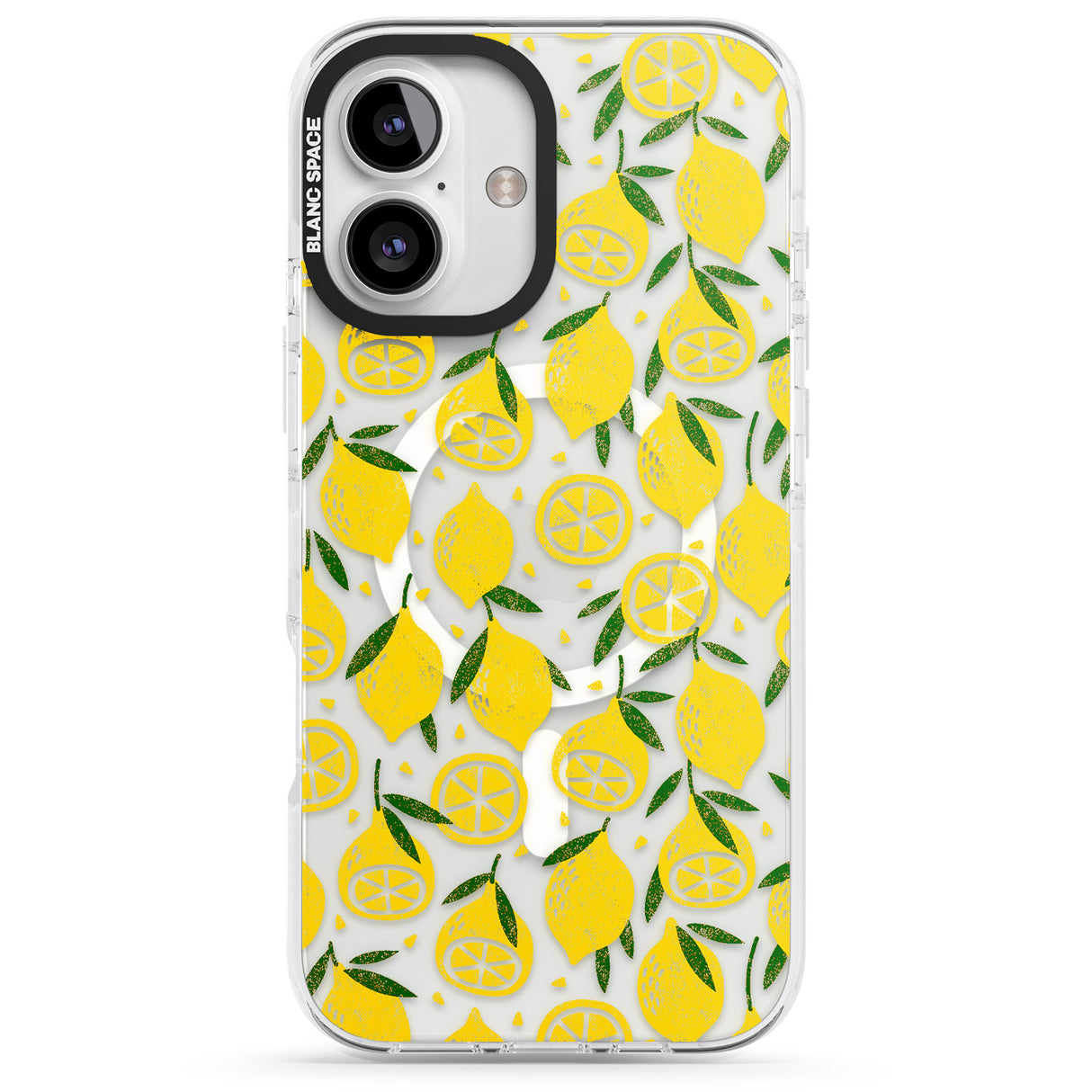 Bright Lemon Fruity Pattern