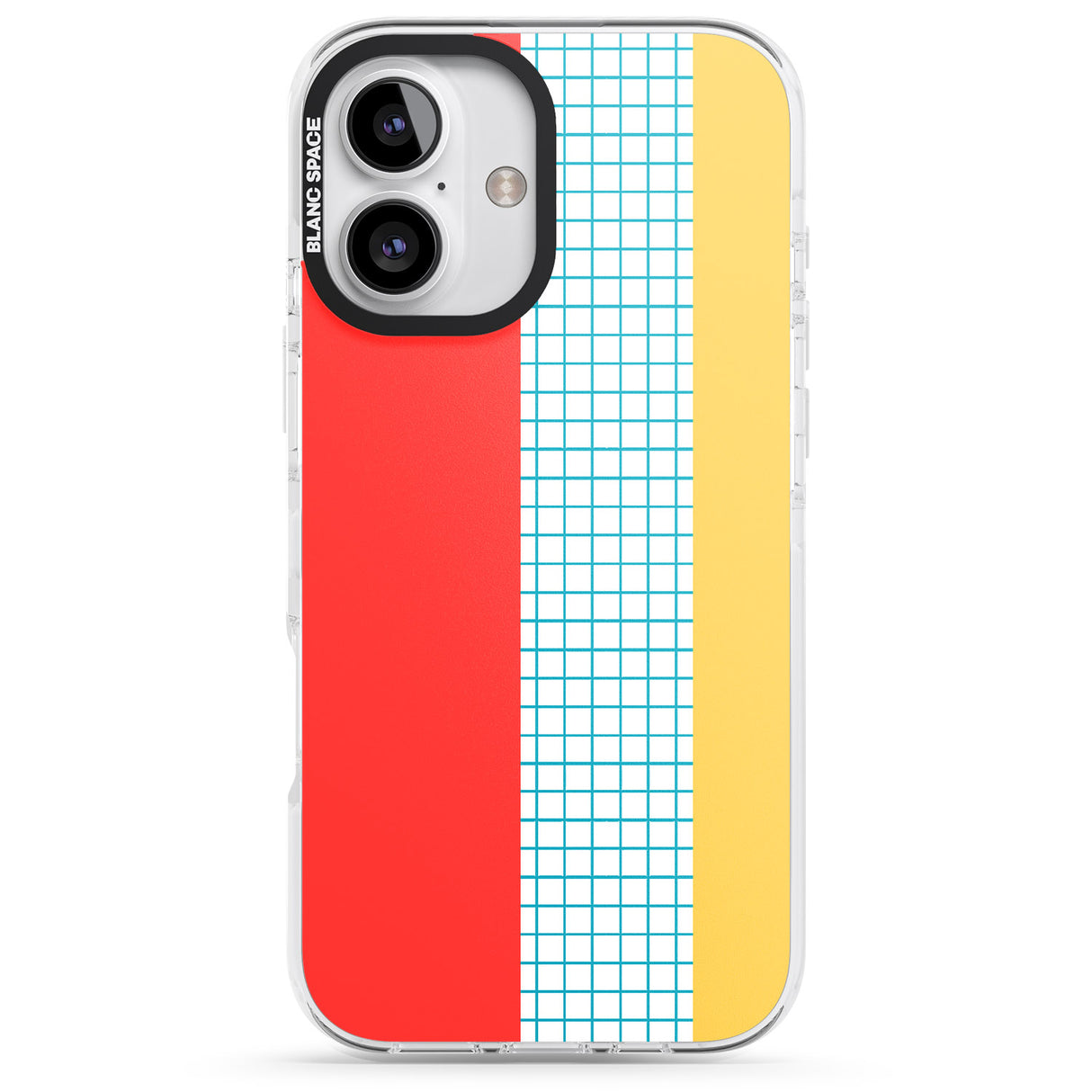 Abstract Grid Red, Blue, Yellow