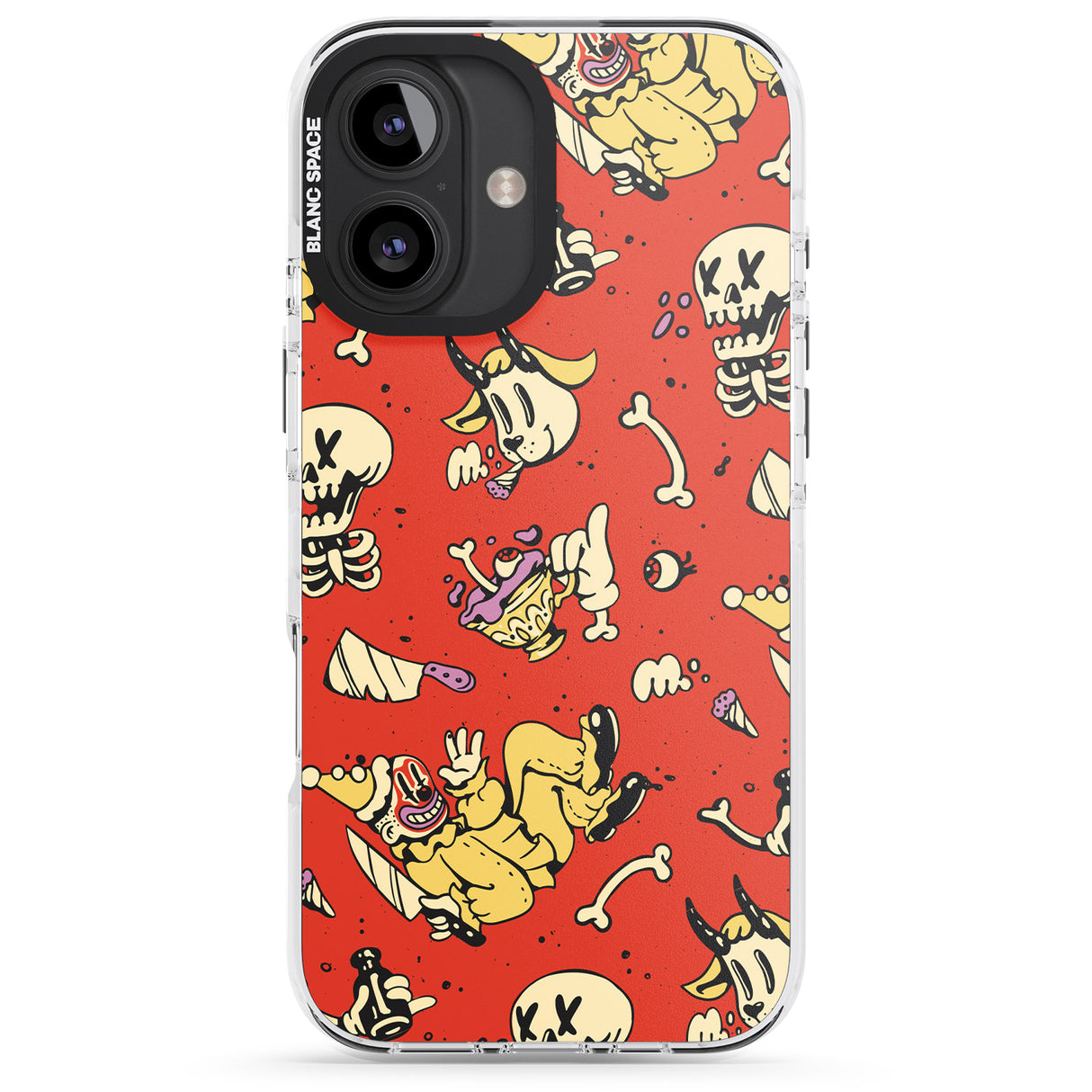 Red Retro Halloween Pattern