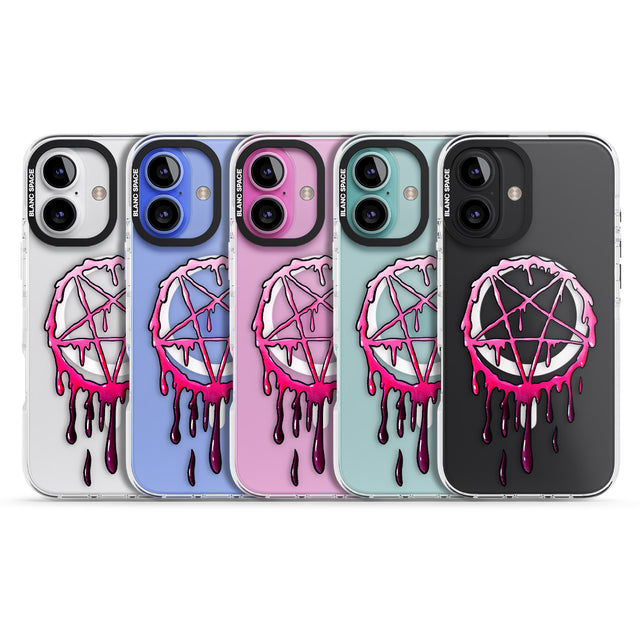 iPhone 16 Pro Max Pentagram of Blood Black Impact Phone Case