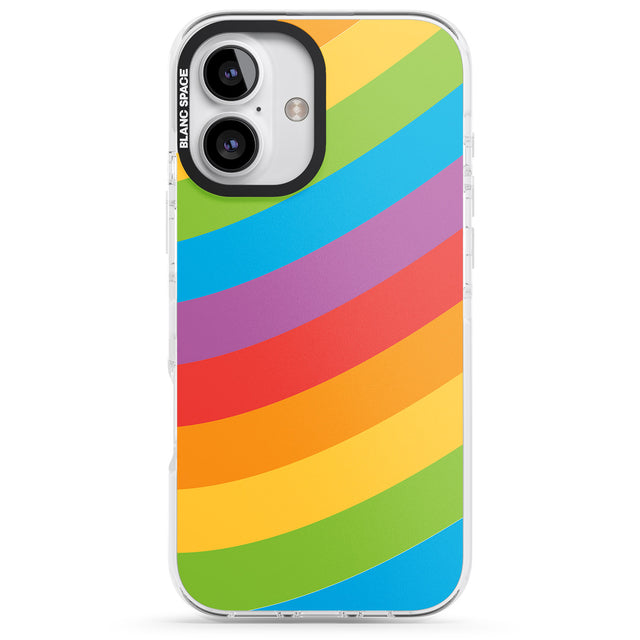 iPhone 16 Pro Max Lucky Rainbow Black Impact Phone Case