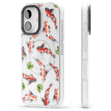 iPhone 16 Pro Max Koi Fish Japanese Watercolour Black Impact Phone Case