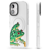 Matsumoto Hoji Frog Green Impact Magsafe Phone Case for iPhone 16, iPhone 16 Plus