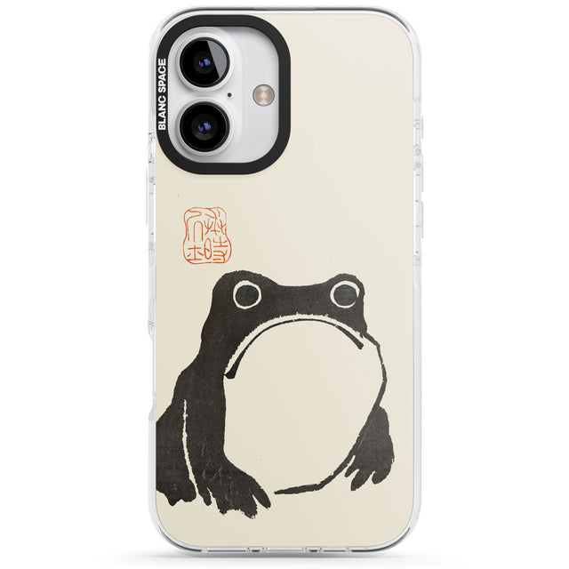 Matsumoto Hoji Frog Impact Magsafe Phone Case for iPhone 16, iPhone 16 Plus