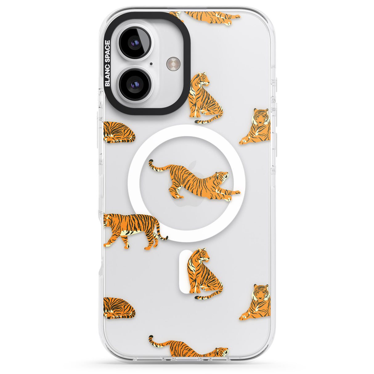 Clear Tiger Jungle Cat Pattern