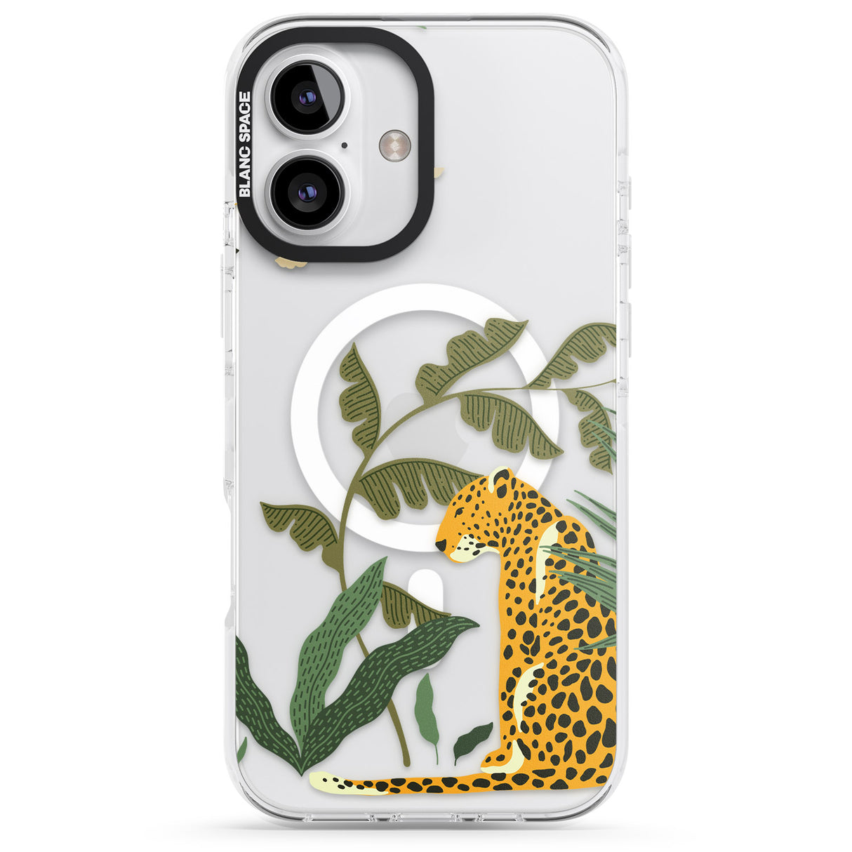 Large Jaguar Clear Jungle Cat Pattern