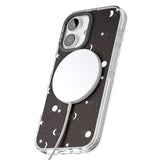 iPhone 16 Pro Max Funky Moons & Stars Black Impact Phone Case