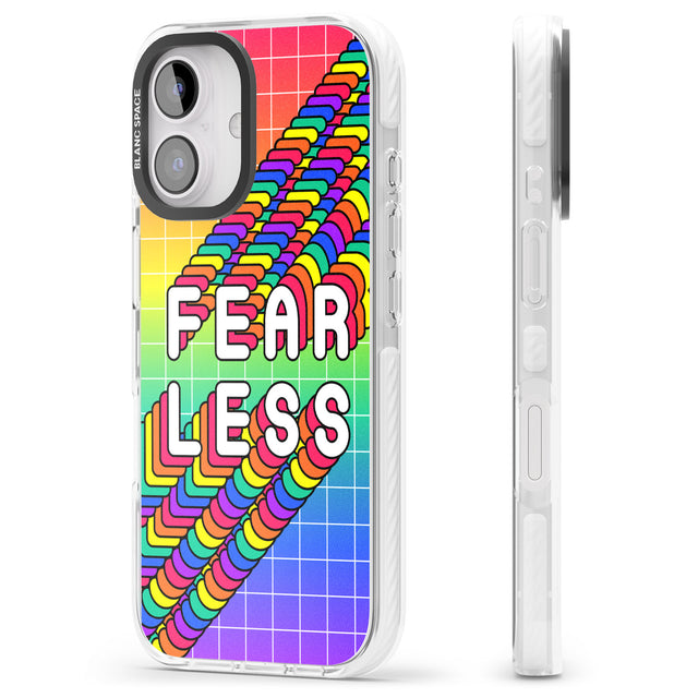 iPhone 16 Pro Max Fearless Black Impact Phone Case