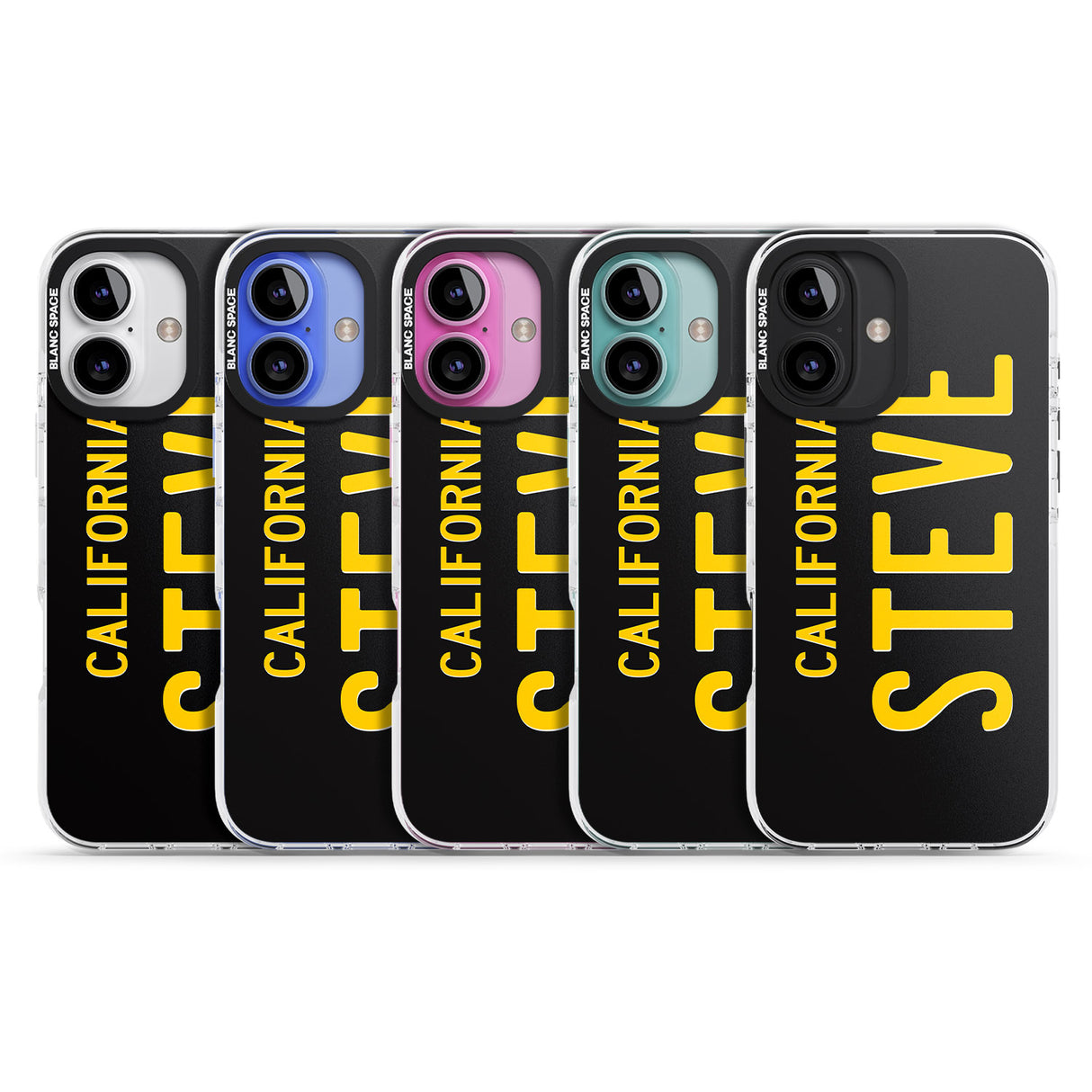 iPhone 16 Pro Max Vintage California License Plate Black Impact Phone Case