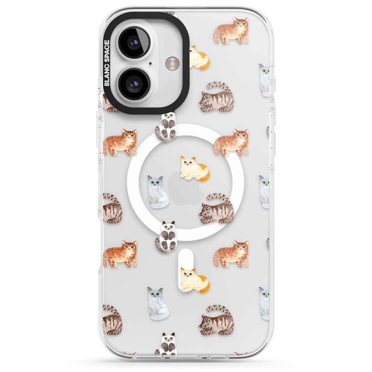 Cute Cat Pattern - Clear