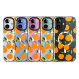 iPhone 16 Pro Max Oranges Pattern Black Impact Phone Case