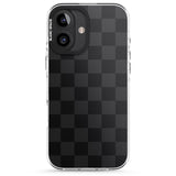 iPhone 16 Pro Max BLACK CHECKERED Black Impact Phone Case + Magsafe