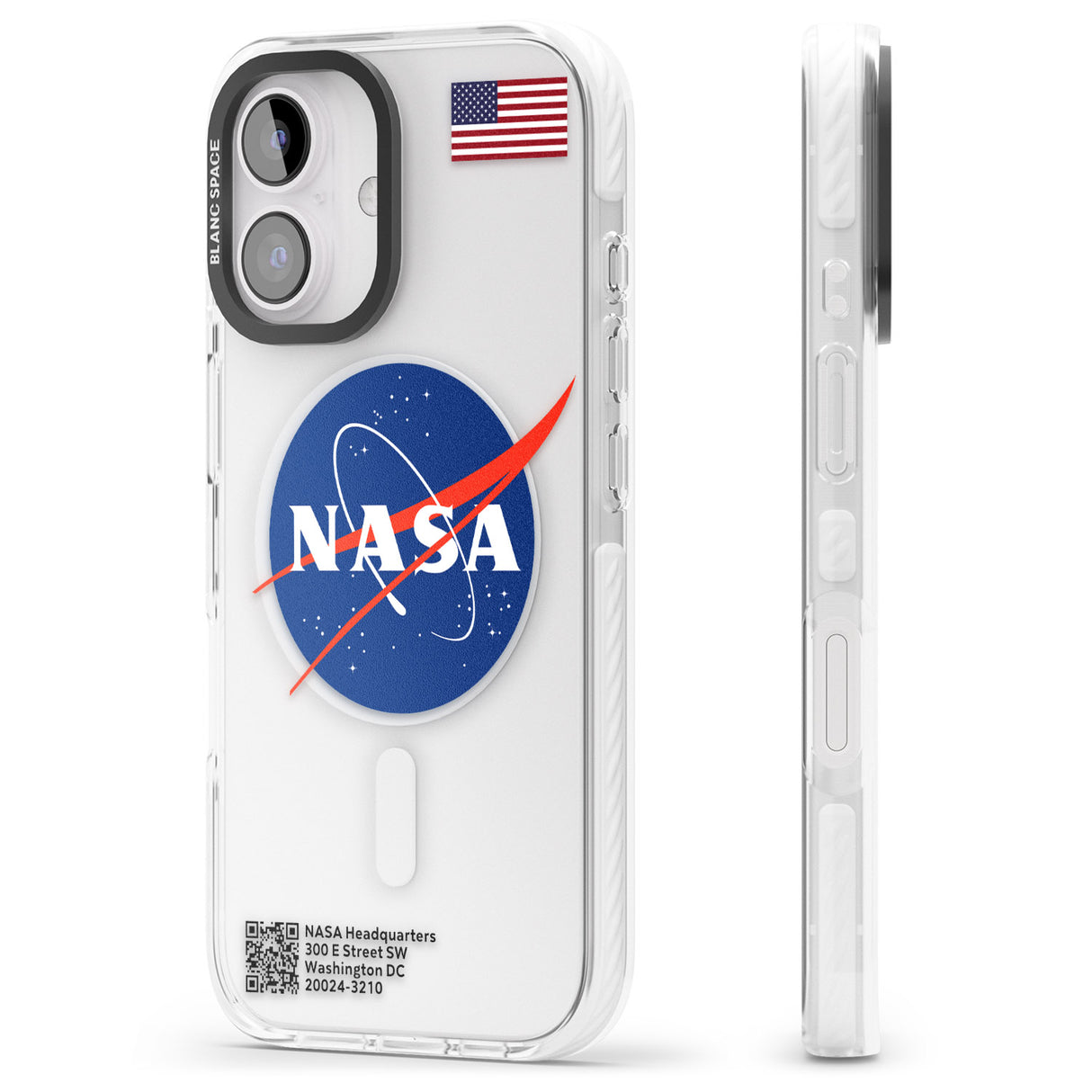 iPhone 16 Pro Max NASA Meatball Black Impact Phone Case