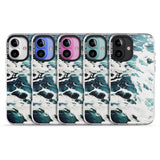 iPhone 16 Pro Max Ocean Waves Photograph Black Impact Phone Case