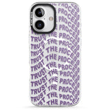 iPhone 16 Pro Max Trust The Process Black Impact Phone Case