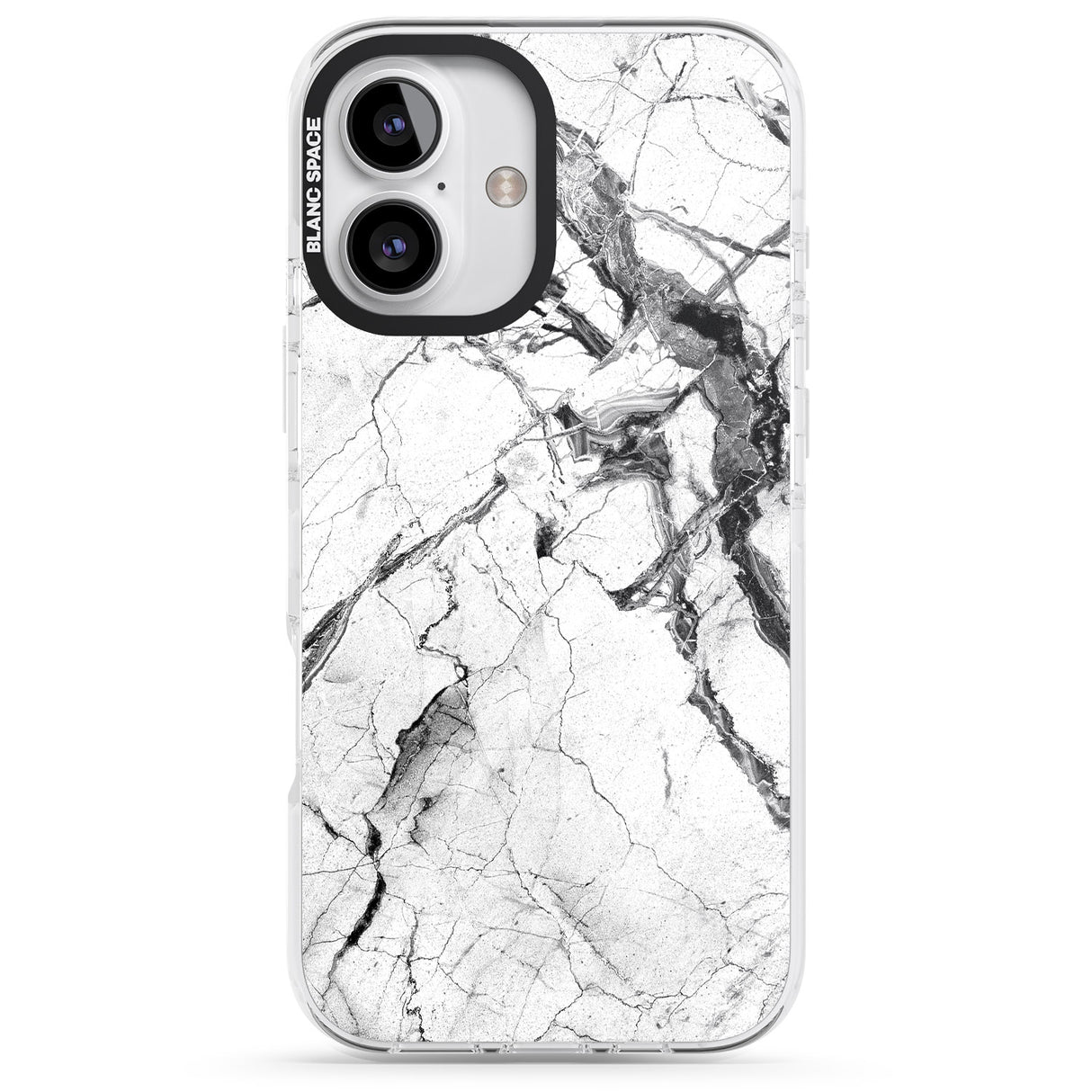 Black & White Stormy Marble