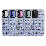 iPhone 16 Pro Max Panda Pattern Black Impact Phone Case